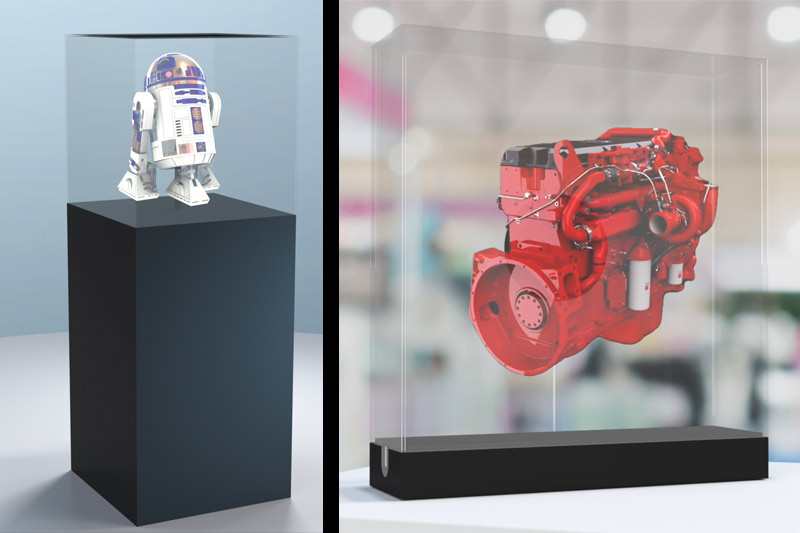 P-Series Hologram Rental for Trade Shows
