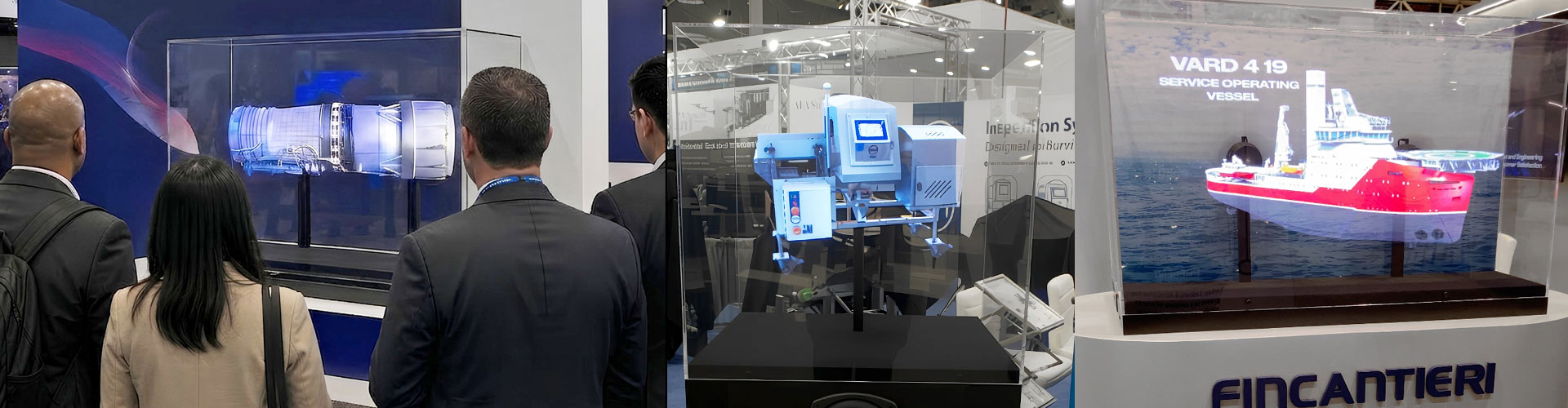 Rent a hologram for a trade show in the USA