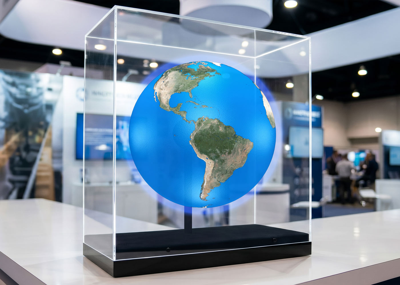 Hologram Fan Rental for Trade Shows