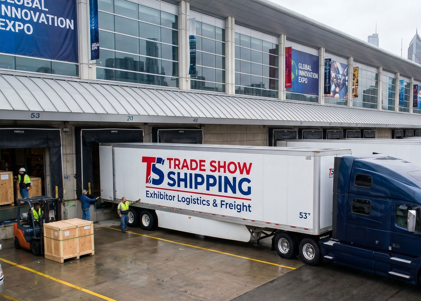 Trade Show Hologram shipping service 